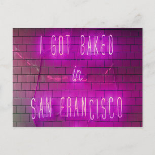 Ik ben in San Francisco gekreukt. Briefkaart
