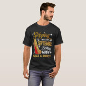 Ik ben in september met Gods Gra. T-shirt (Voorkant volledig)