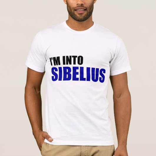 Ik ben in Sibelius T-shirt (Voorkant)