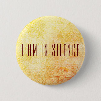 Ik ben in Silence Meditation Button voor Retreat