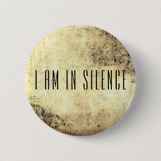 Ik ben in Silence Meditation Button voor Retreat