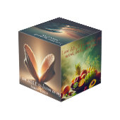 Ik ben in staat - Affirmatie Photo Cube Kubus (Achter hoekig)