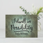 Ik ben in staat kaart (Staand voorkant)