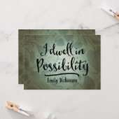 Ik ben in staat kaart (Voorkant / Achterkant in situ)