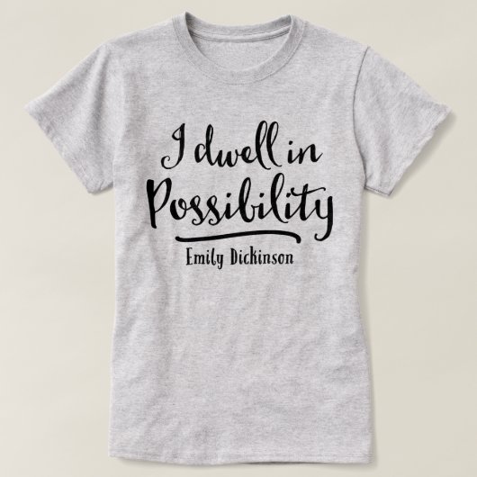 Ik ben in staat t-shirt (Design voorkant)