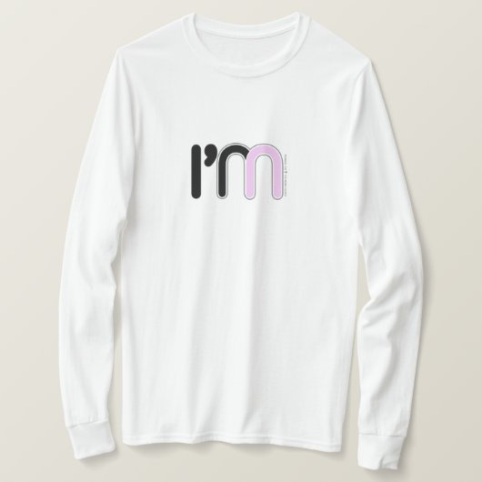 Ik ben in - t-shirt (Design voorkant)