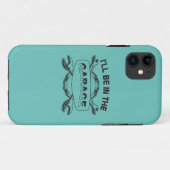 Ik ben in The Garage, monteur en autoliefhebber Case-Mate iPhone Case (Achterkant (horizontaal))