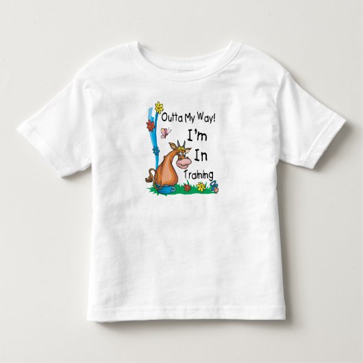 Ik ben in training kinder shirts (Voorkant)