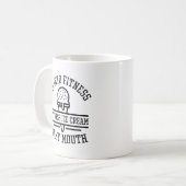 Ik ben in vormtraining koffiemok (Voorkant links)