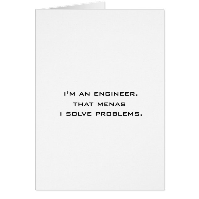 Ik ben ingenieur (Voorkant)