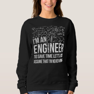 Ik ben ingenieur civiel ingenieur en ontwerper Dip Trui