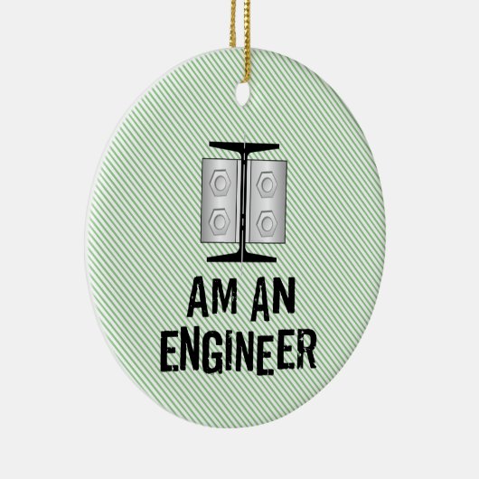 Ik ben ingenieur keramisch ornament (Rechts)