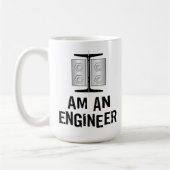 Ik ben ingenieur koffiemok (Links)