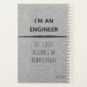 Ik ben ingenieur. Laten we aannemen dat ik gelijk Planner (Achterkant)