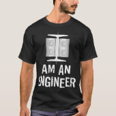 Ik ben ingenieur t-shirt (Voorkant)