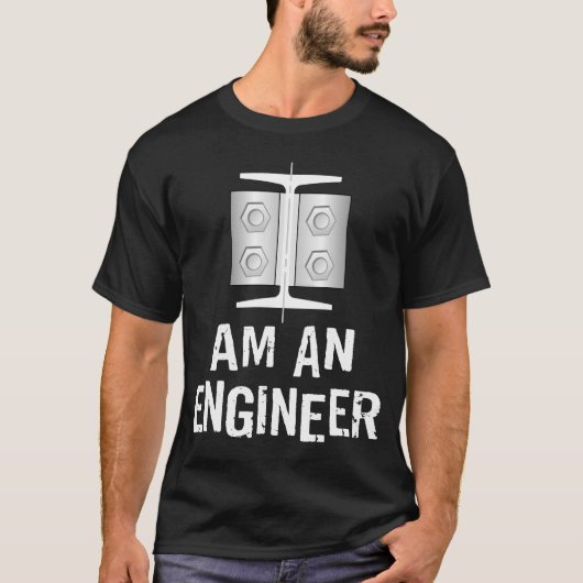 Ik ben ingenieur t-shirt (Voorkant)
