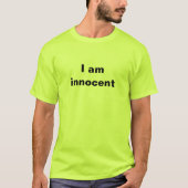 Ik ben Innocent "I Shirt" T-shirt (Voorkant)