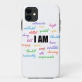 Ik ben inspiratie, positief, religieus, Christelij Case-Mate iPhone Case (Achterkant)