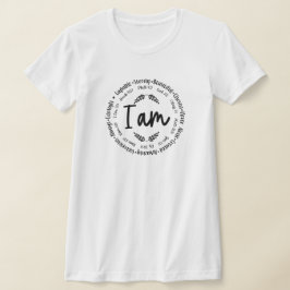 Ik ben Inspirerend Christelijk T-shirt