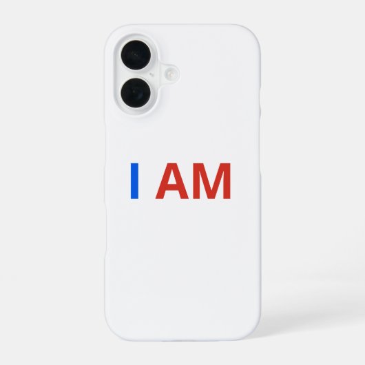 IK BEN iPhone 16 HOESJE (Achterkant)