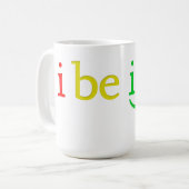 ik ben irie mok koffie (Voorkant links)