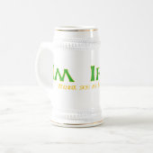 Ik ben Irish Beer Steins Bierpul (Voorkant links)
