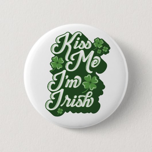 IK BEN IRISH. / Button Pin (Voorkant)