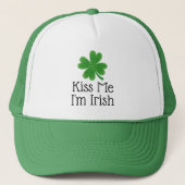 Ik ben Irish Clover Saint Patrick's Day Trucker Pet (Voorkant)