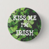 Ik ben IRISH. Ronde Button 5,7 Cm (Voorkant)