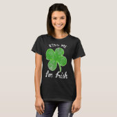 Ik ben Irish Shamrock Clover Saint Patrick Da T-shirt (Voorkant volledig)