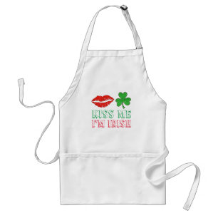 Ik ben Irish Shamrock Saint Patrick's Day Standaard Schort