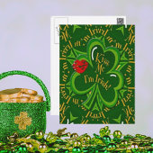 Ik ben Irish St Patrick's Day Briefkaart