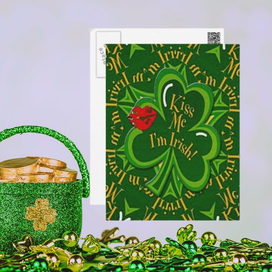 Ik ben Irish St Patrick's Day Briefkaart