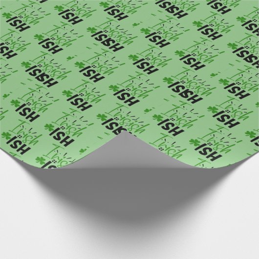 Ik ben Irish St. Patrick's Day Cadeaupapier (Hoek)