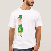 Ik ben Irish St Patrick's Day Llama T-shirt (Voorkant)