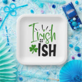 Ik ben Irish St. Patrick's Day Papieren Bordje (Feest)