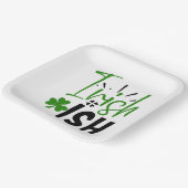 Ik ben Irish St. Patrick's Day Papieren Bordje (Gebogen)