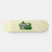 Ik ben Irish St. Patrick's Day Persoonlijk Skateboard (Horizontaal)