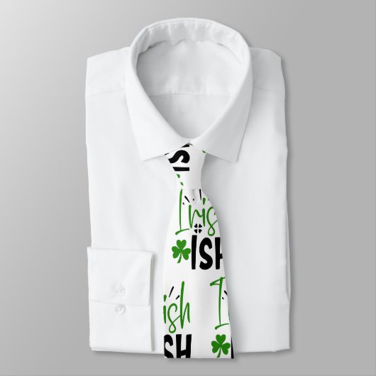 Ik ben Irish St. Patrick's Day Stropdas (Gebonden)