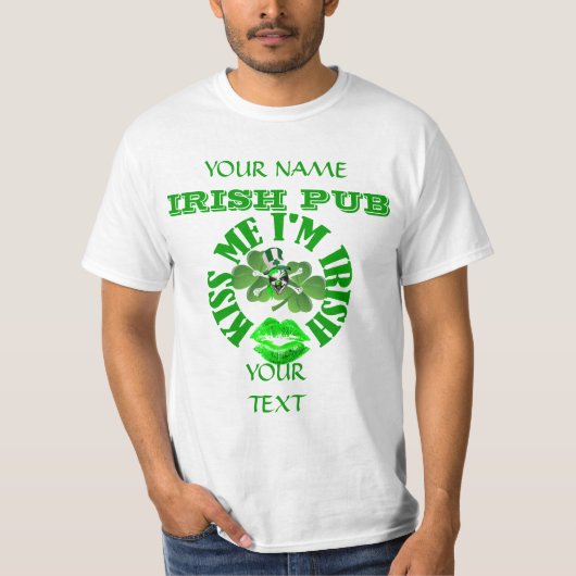 Ik ben Irish St Patrick's day T-shirt (Voorkant)