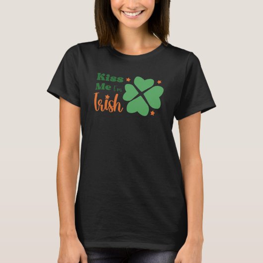 Ik ben Irish St. Patrick's Day T-shirt (Voorkant)