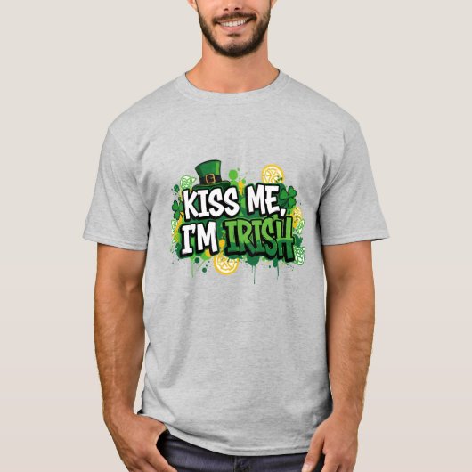 Ik ben Irish St. Patrick's Day T-shirt (Voorkant)