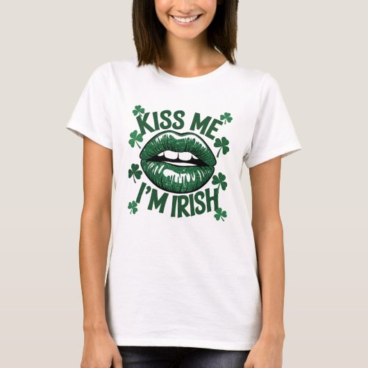 Ik ben Irish St Patrick's Day T-shirt (Voorkant)