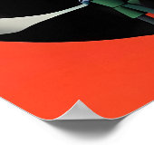 Ik ben ironisch Man Ken Gage Surrealisme Poster (Hoek)