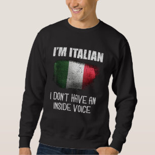 Ik ben Italiaan en ik heb geen Italiaan in de binn Trui