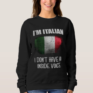 Ik ben Italiaan en ik heb geen Italiaan in de binn Trui