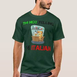 Ik ben Italiaan en ik hou van Italië... Drink Ital T-shirt