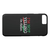 Ik ben Italiaans Case-Mate iPhone Case (Achterkant (Horizontaal))