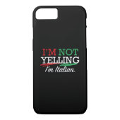 Ik ben Italiaans Case-Mate iPhone Case (Achterkant)