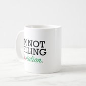 Ik ben Italiaans Koffiemok (Voorkant links)